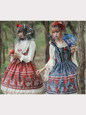 Infanta Poison Apple and Cinderella Lolita Dress JSK (IN905)